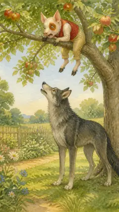 "Yes, very," said the little Pig;