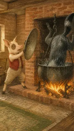 and in fell the Wolf.