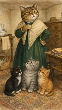 I am affronted," said Mrs. Tabitha Twitchit.