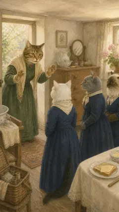 they were not in bed: _not_ in the least.