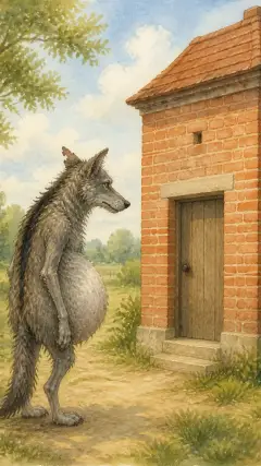 which was built of brick