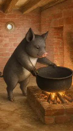 and put on the big pot